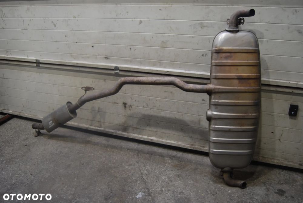 TŁUMIK WYDECH KOŃCOWY + ŚRODKOWY 7L6253211G VW TOUAREG I 3.2 FSI 2.5 TDI - 1