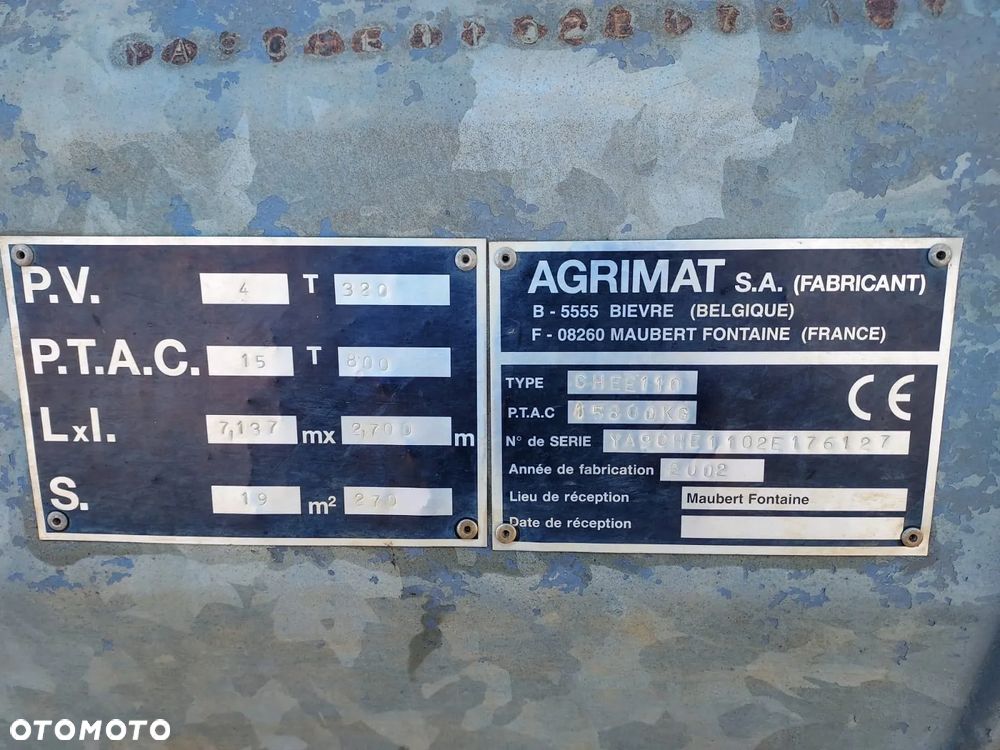 Inny Beczkowóz Asenizacyjny AGRIMAT - 13