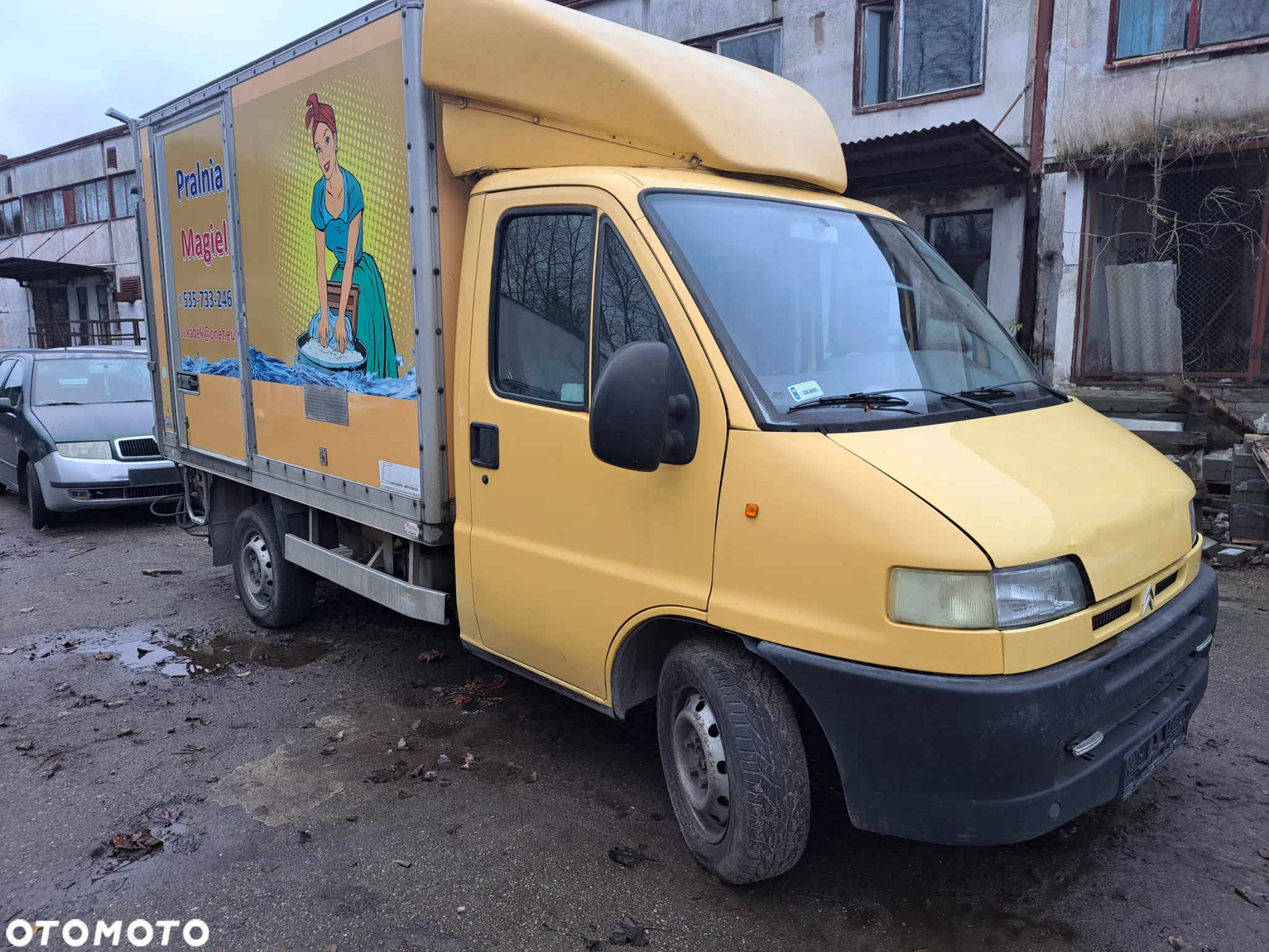 CITROEN JUMPER 2,5D, Wszystkie części, kontener z windą - 2
