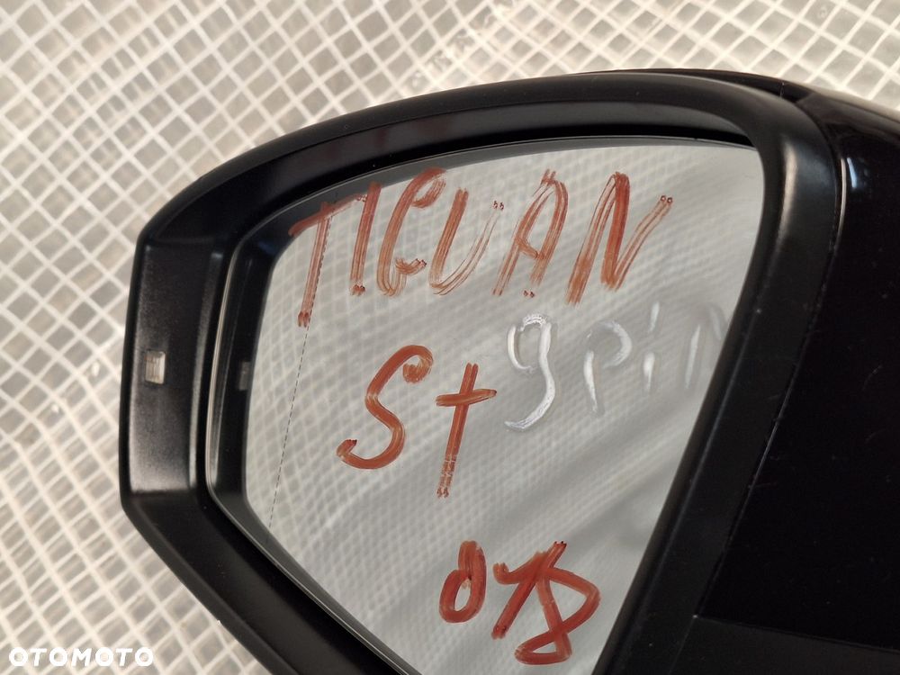lusterko lewe vw tiguan II 2 5nb 2016- 9 pin 9pin 5nb857501 europa orginal demontaz - 5