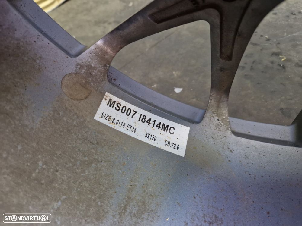 Jantes usadas 18 FOX MS007 BMW 5X120 E90 E92 E87 E46 E36 - 6