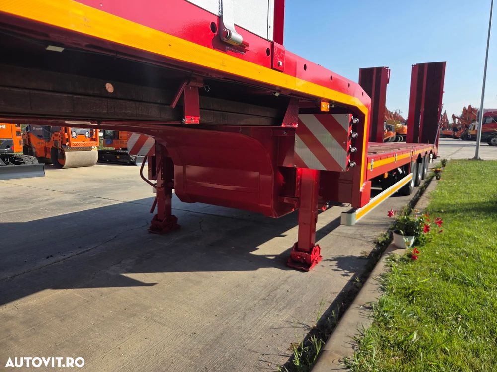 Janmil TRAILER 3 axe FULL OPTION-NOU, 2026, rampe DUBLE, lemne pt extensii latime la 3m, 2 roti rezerva, axe SAF, anv Goodyear, TROLIIU, cutie depozitare, obloane pe gatul de lebada, Carte identitate RAR, Podea rabatabila, posibil leasing-PROMOTIE 58.900eur - 26