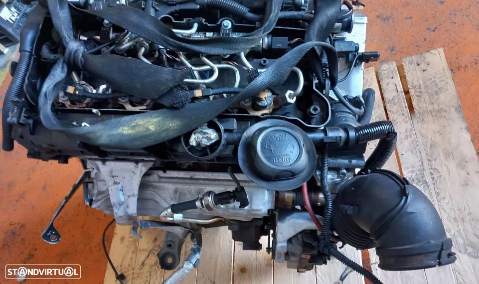 Motor BMW 320D E90/E91/120D/E81/E87/520D/E60/E61 2.0D 184cv Ref: N47D20C - 3