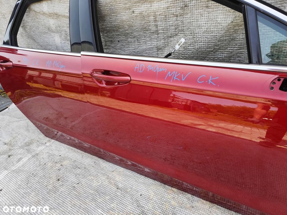 FORD MONDEO MK5 MKV KOMBI DRZWI PRAWE STRONA PRZÓD TYŁ 2 SZTUKI CZERWONE AD - 7