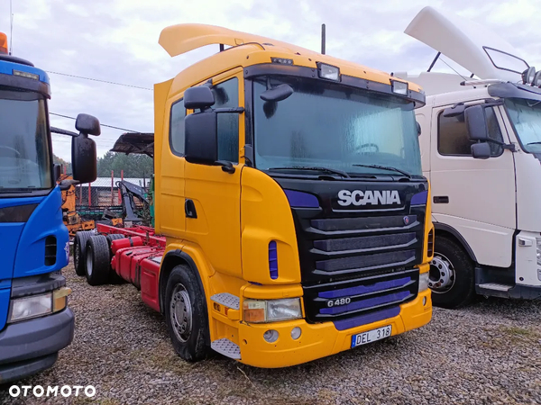 Scania G480 6x2 do zabudowy sprowadzony
