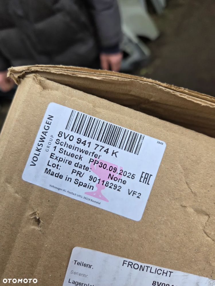 Reflektor Lampa prawa prawy przód przednia Audi A3 S3 Lift Full Led 8V0941034C 8V0941774K 2016-2020 - 23