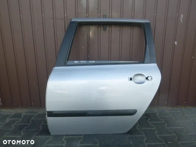 DRZWI LEWY TYŁ LEWE TYLNE PEUGEOT 307 01-05 KOLOR EZAC - 3