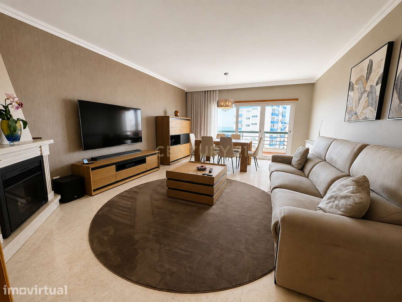 T2 Mobilado com Piscina e Vista Mar | Ericeira - Grande imagem: 3/32