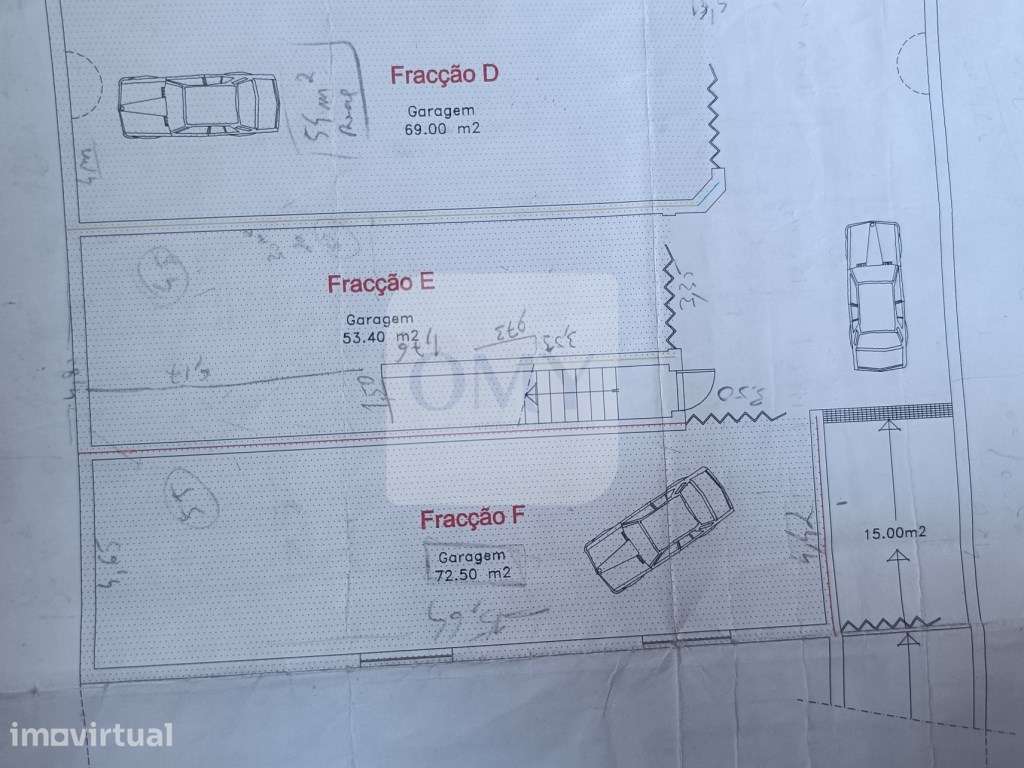 Garagem com 54 m2 na Rua Dom Afonso III em Vila Real - Grande imagem: 3/3