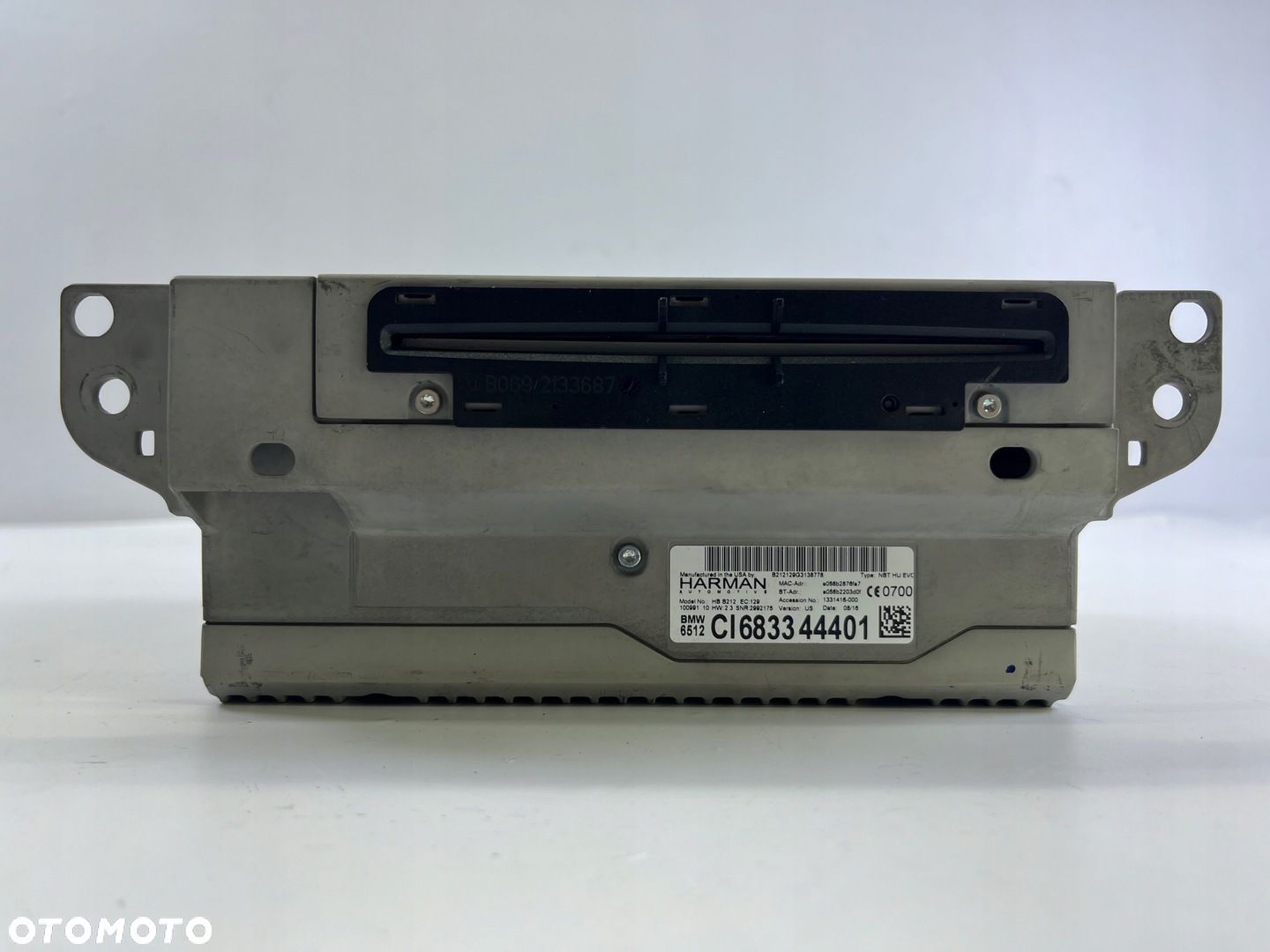 RADIO NAWIGACJA NBT EVO HU BMW G11 G12 6833444 - 2