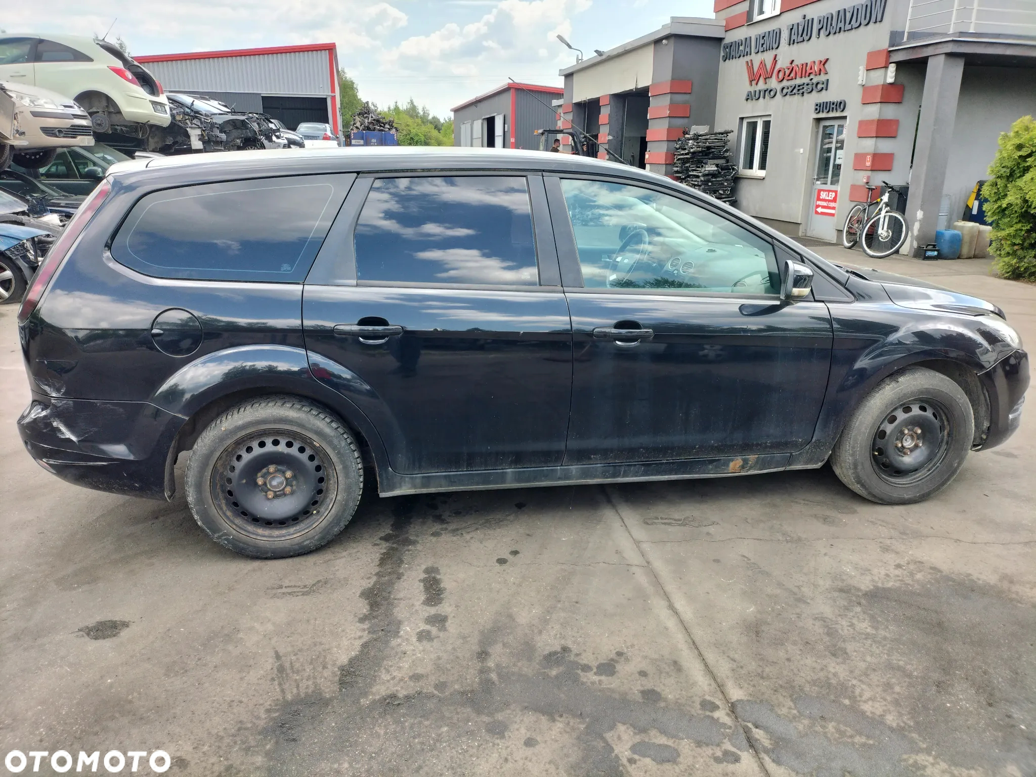 KOMPLETNY PRZÓD FORD FOCUS MK2 LIFT KOMBI KOD LAK. F3 - 14