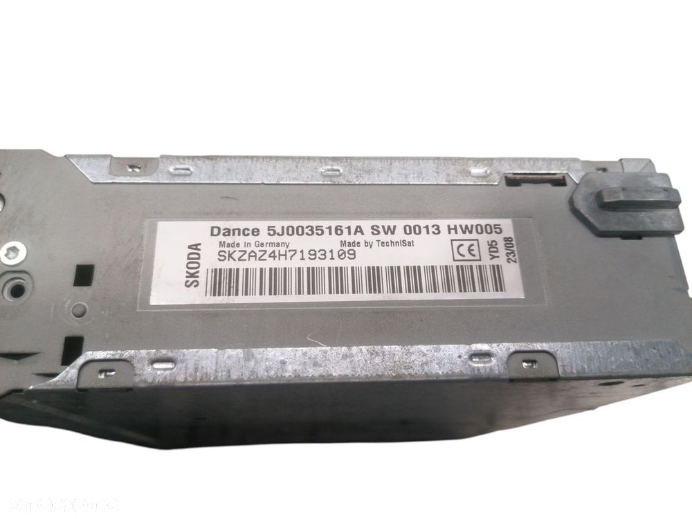radio cd skoda fabia ii 5j0035161a - 4