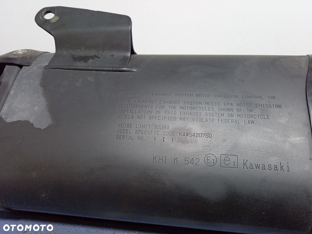 KAWASAKI Z750 TŁUMIK KOŃCOWY KHI K 542 - 6