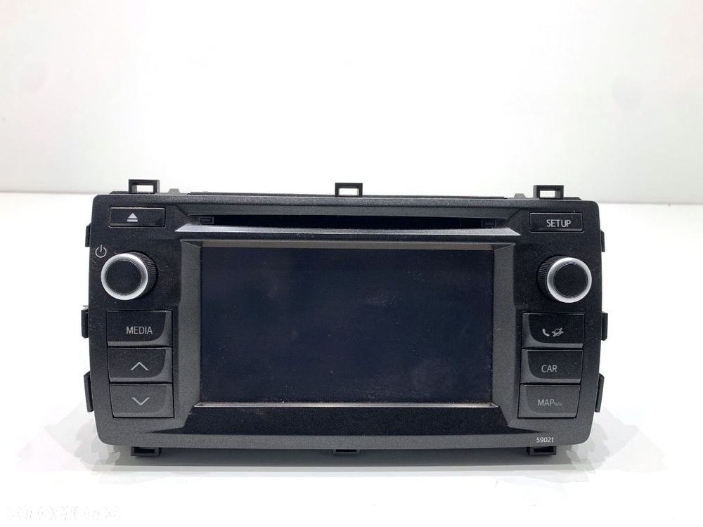 RADIO  TOYOTA AURIS (_E18_) 2012 - 2018 1.6 (ZRE181_, ZRE185_) 97 kW [132 KM] benzyna 2012 - 2018 - 1