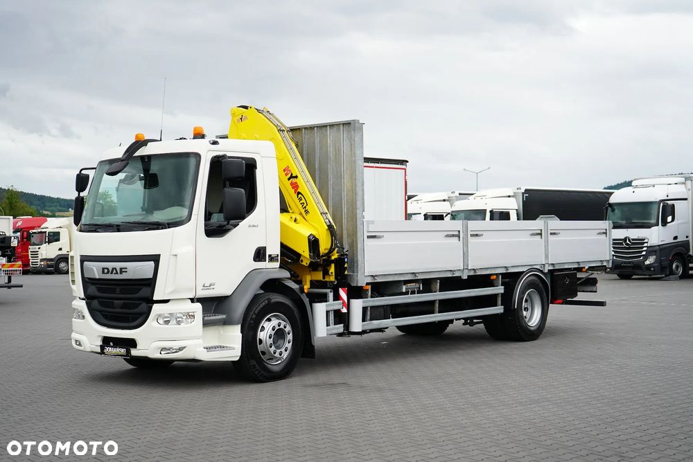 DAF LF / 250 / SKRZYNIOWY + HDS / HYVA HB-150 / PILOT / ROTATOR - 10