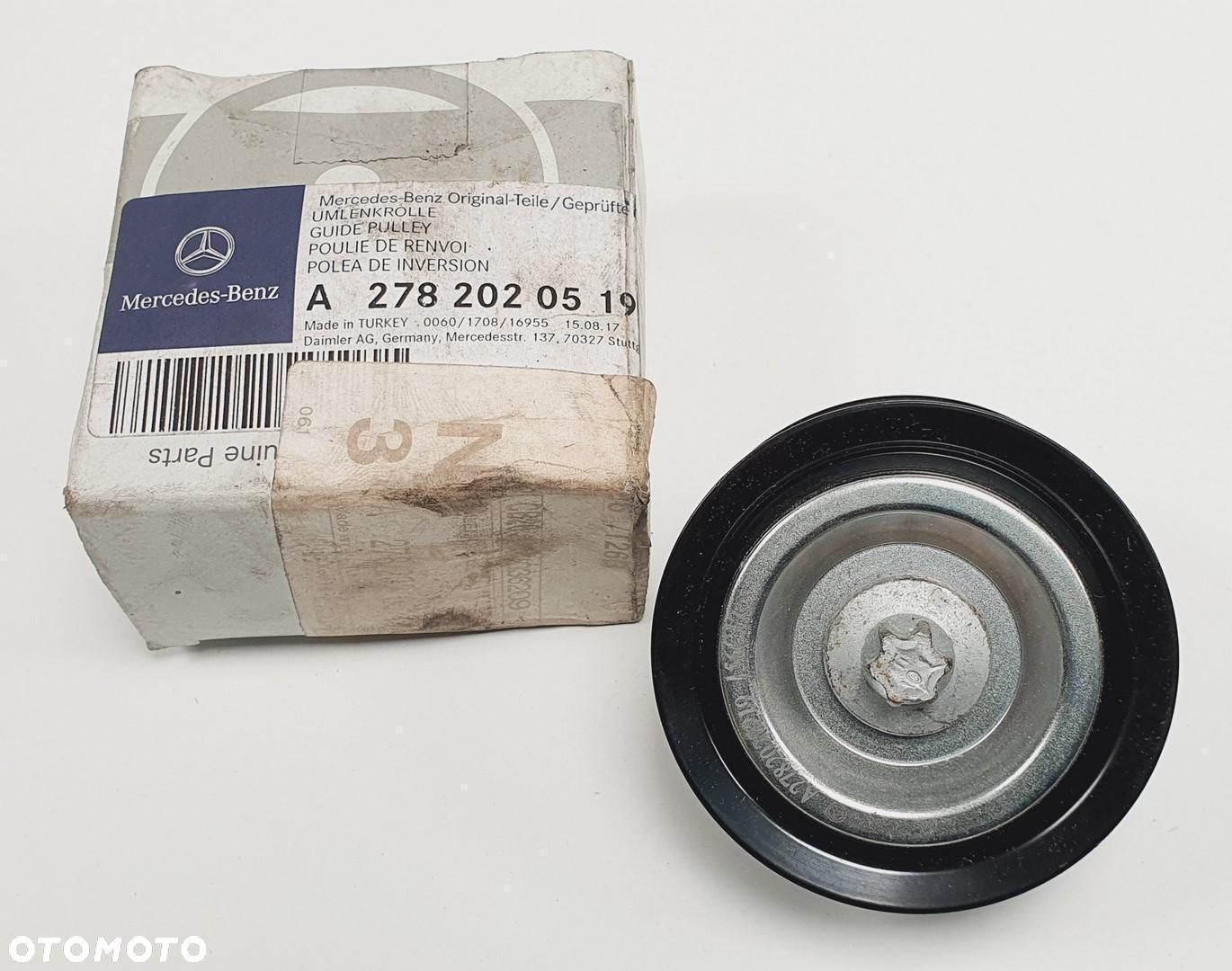 ROLKA PROWADZĄCA PASEK KLINOWY MERCEDES W221 - 1