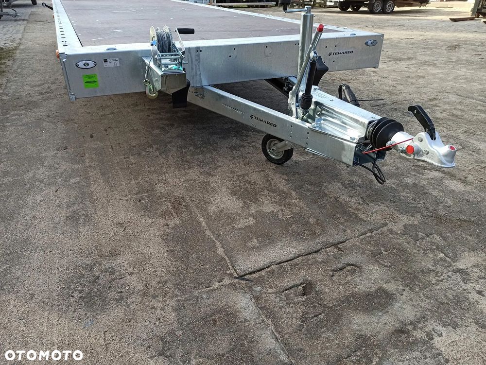 TEMARED CARPLATFORM 6021 / 3 osie 3,5T sklejka  wym. 590X211cm i inne, mocna - 11