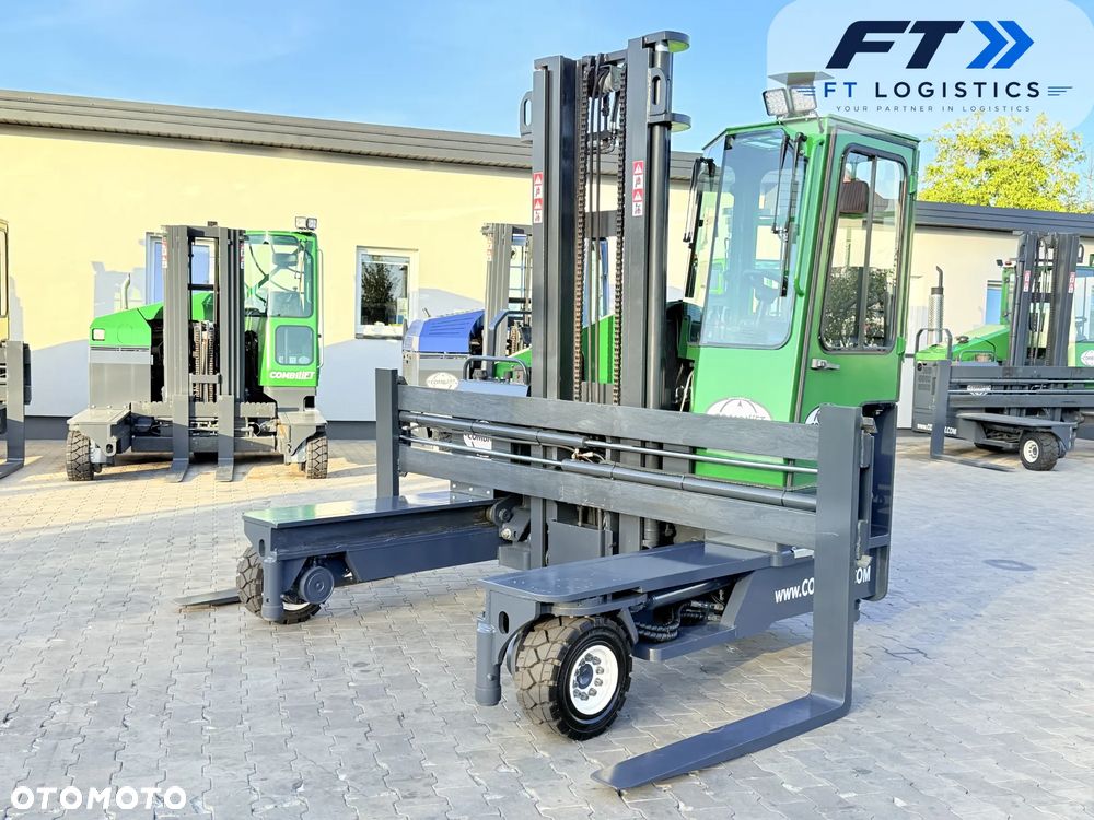 Combilift WÓZEK CZTEROKIERUNKOWY - WIELOKIERUNKOWY | COMBILIFT C4000 | GAS | DUPLEX 4100 MM | SZEROKI POZYCJONER WIDEŁ | NOWE OPONY | OGRZEWANIE | PO SERWISIE | STAN IDEALNY
