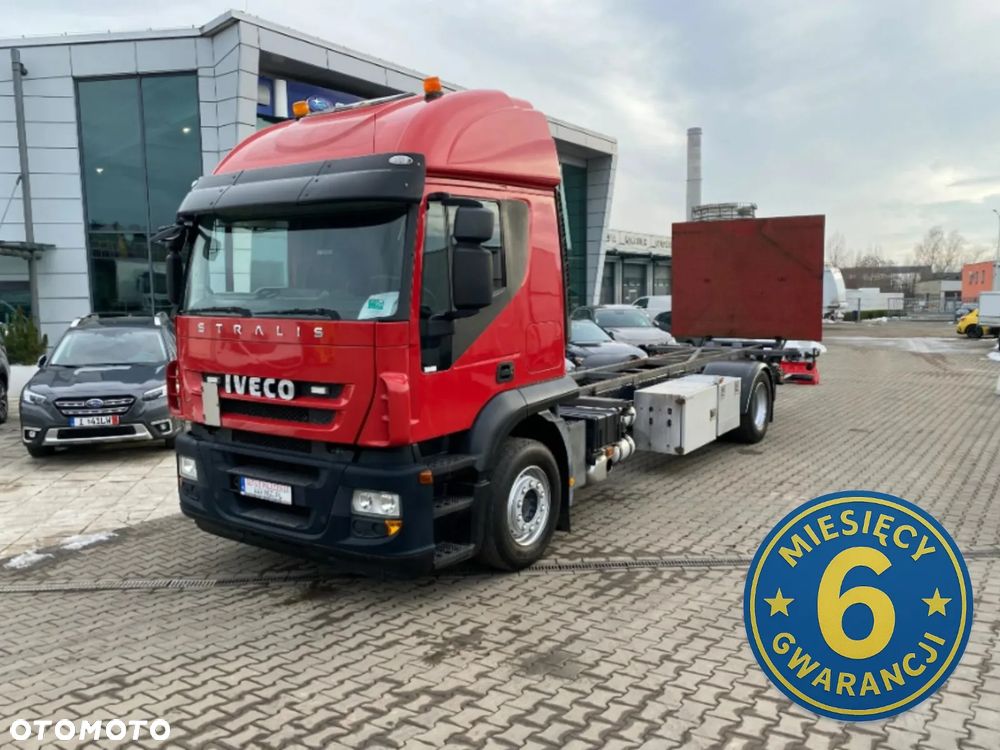 Iveco STRALIS S 36 AT 190 / BDF / DŁUGA RAMA 7.72M / E5 / SYPIALKA / - 2