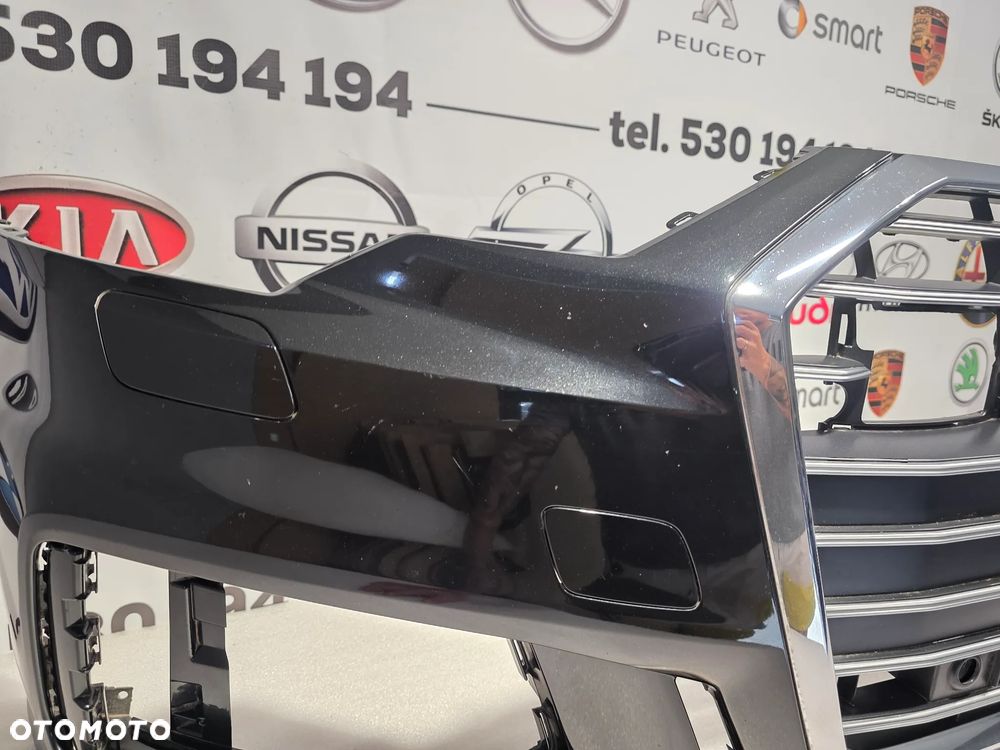 AUDI A6 C8 4K0 S-LINE ŁADNY ZDERZAK PRZEDNI PRZÓD NA SPRYSKI + 6xPDC ORAZ GRILL / ATRAPA NR 4K0807437C / 4K0807437D + 4K0853651C NR AUKCJI NZ2243 - 25