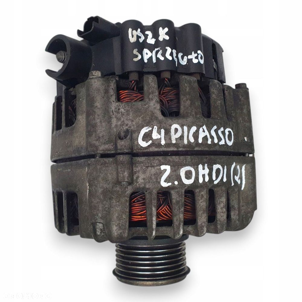 ALTERNATOR Citroen C4 Picasso 2.0 HDi 9661544880 Valeo - 2