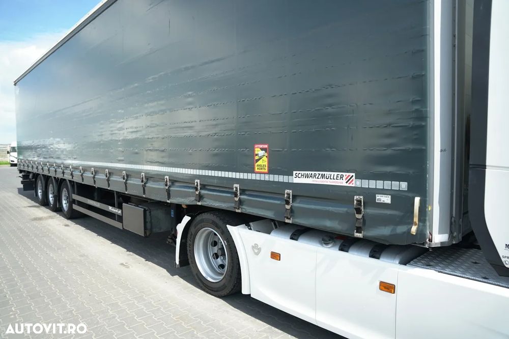 Scania S 530 / V8 / RETARDER / MEGA KIT / PLATĂ JOSĂ + KRONE / PUNTE RIDICATĂ / SAF - 13