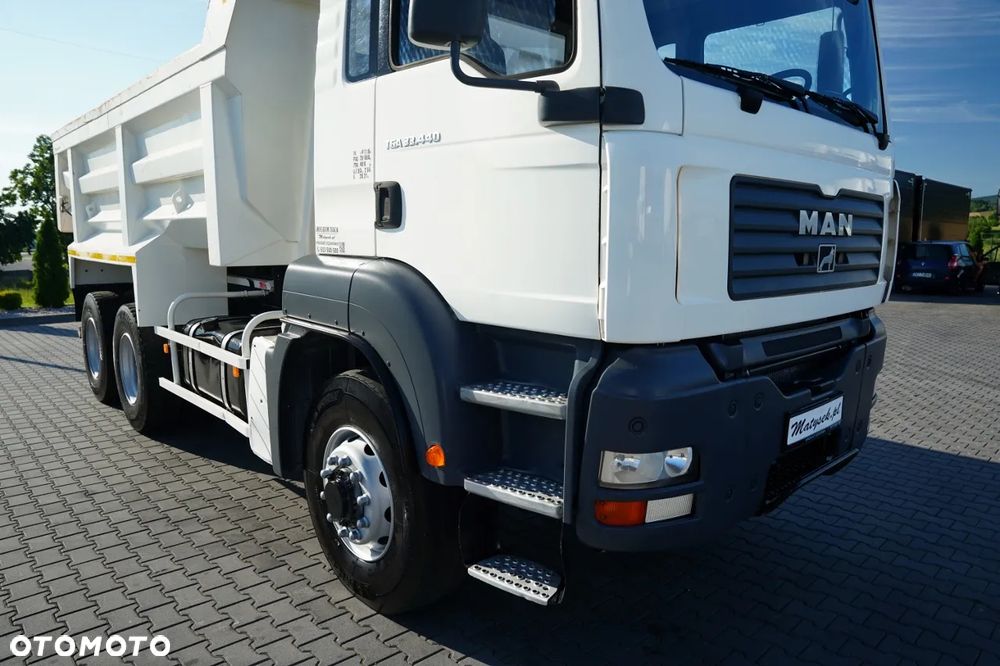 MAN TGA 33.440 / 6x6 / HYDRODRIVE / WYWROTKA TYLNOZSYPOWA / MANUAL - 15