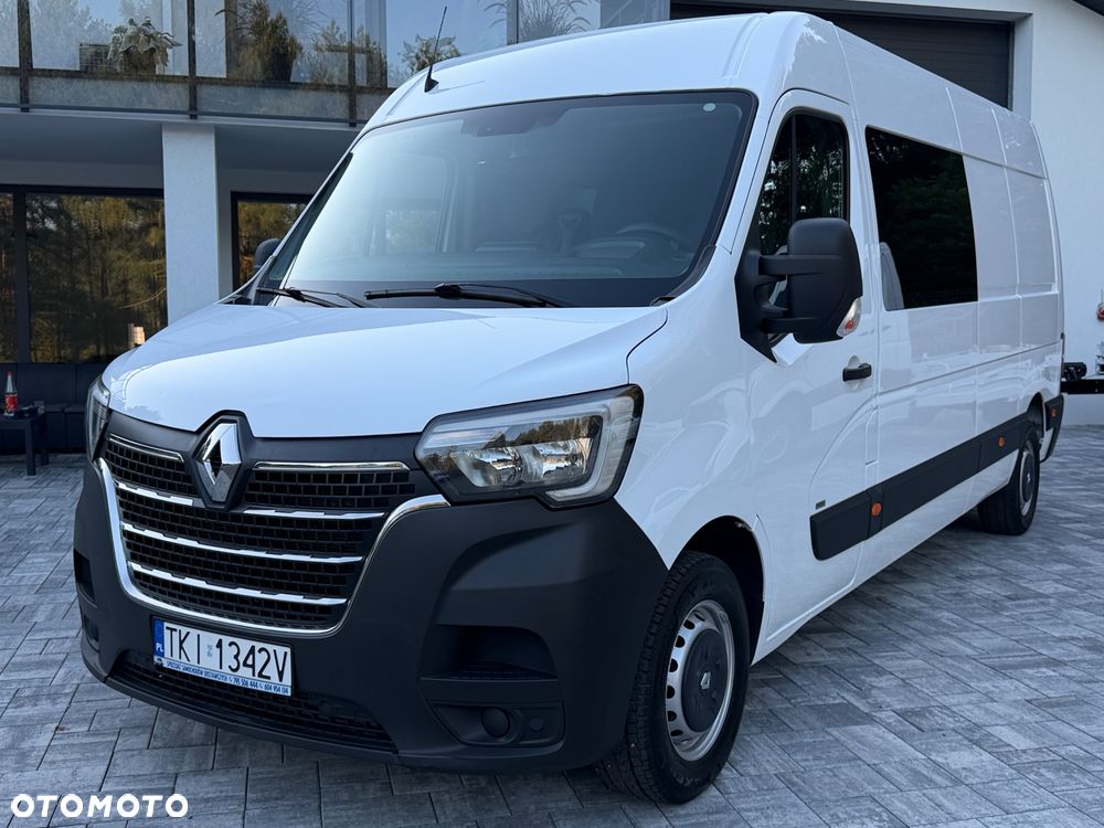 Renault Master L3H2 Brygadowy 7 osób / Zabudowa CarPol / Salon PL / Serwisowany / Zadbany od 1 właściciela / FV23% / - 16