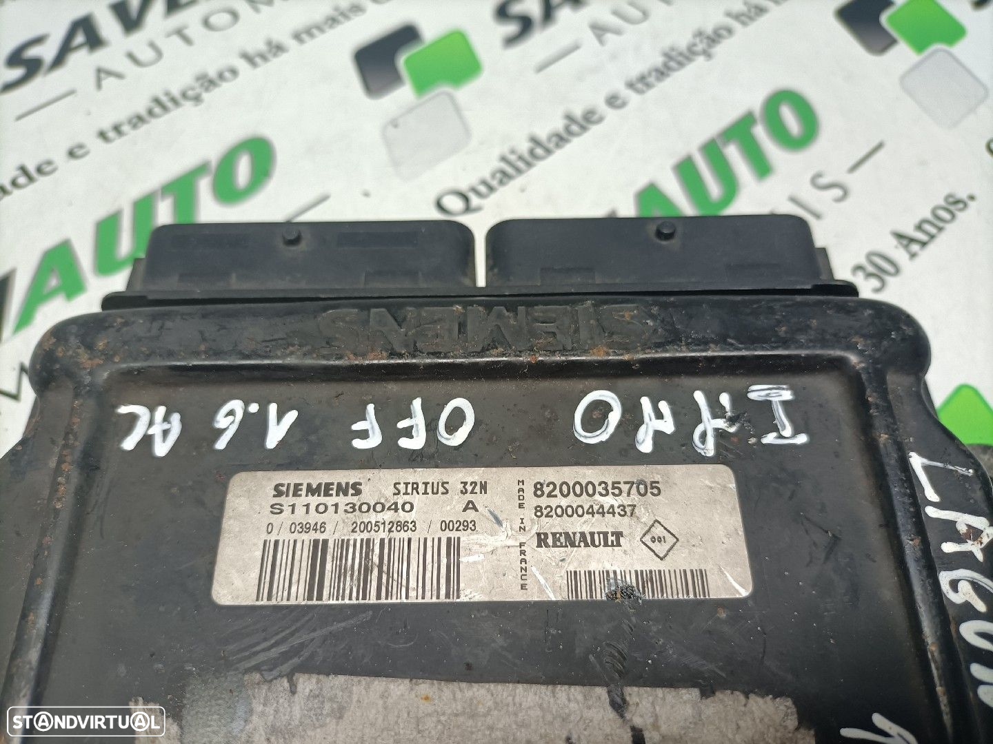 Centralina Motor Renault Laguna Ii (Bg0/1_) - 4