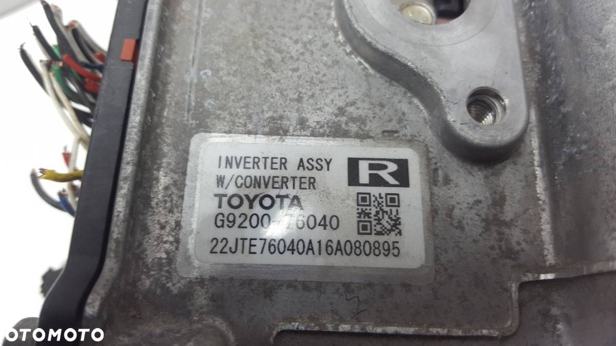 KONWERTER G9200-76040 LEXUS CT200H 2016 - 2