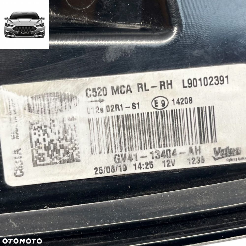 LAMPA PRAWA TYŁ W BŁOTNIK FORD KUGA MK2 LIFT GV41-13404-AH - 3