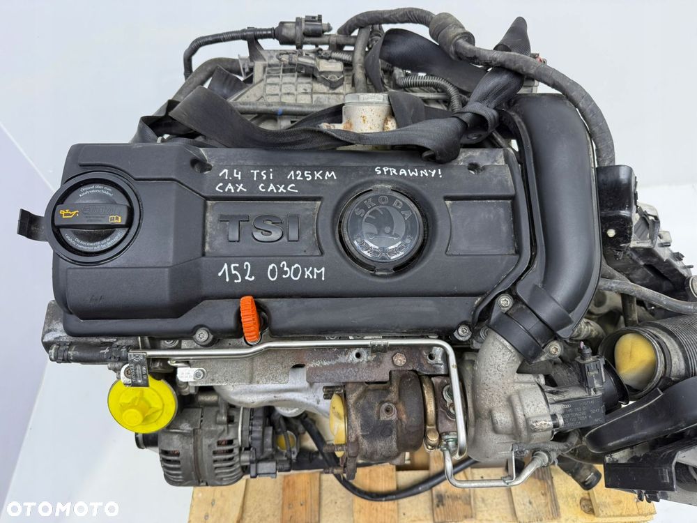 SILNIK CAX CAXA VW Eos Scirocco III Seat Toledo IV 1.4 TSI 122KM kompletny - 5