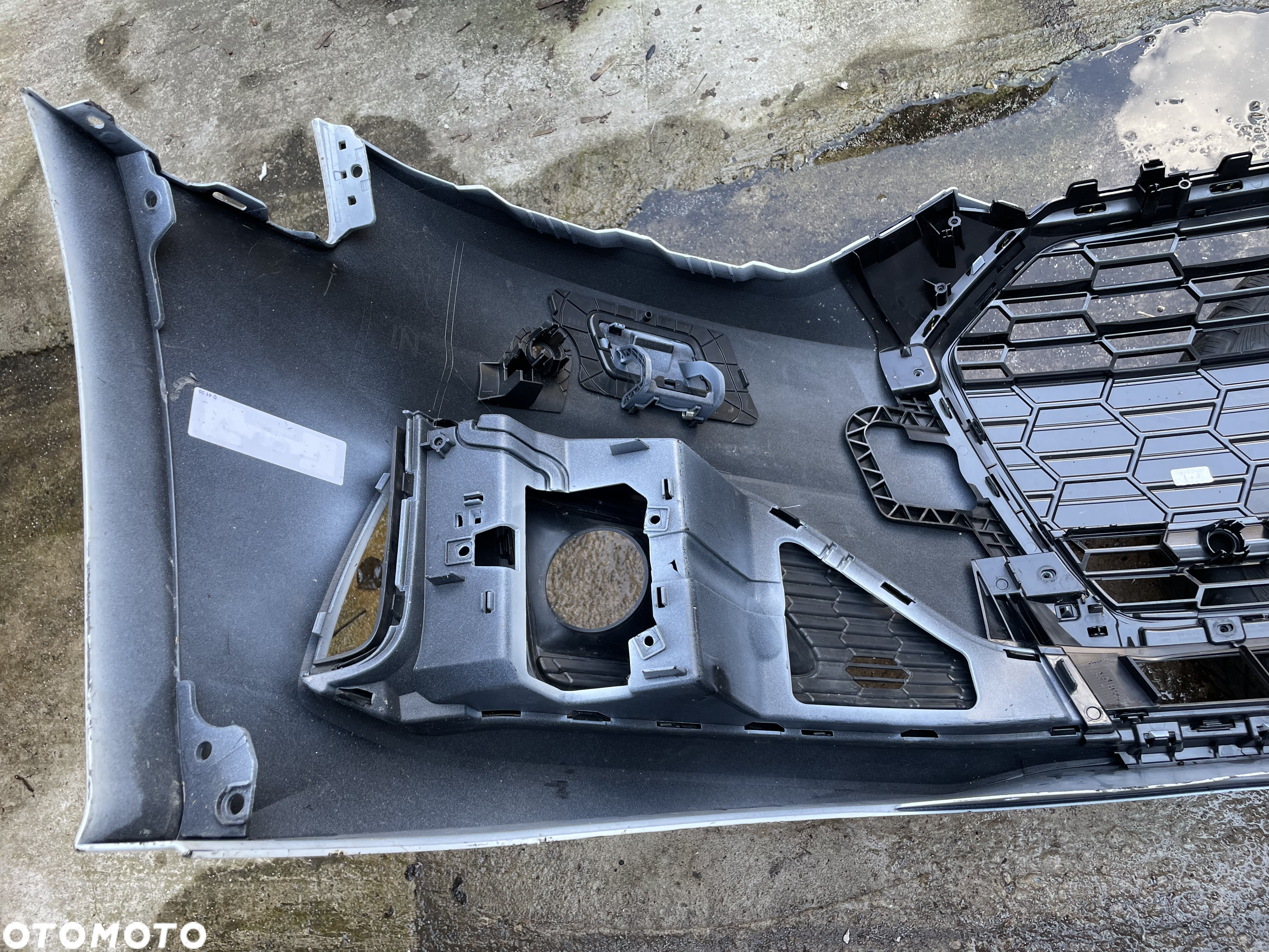 ZDERZAK PRZÓD AUDI A5 F5 8W6 S LINE XEN 4PDC BLACK - 10