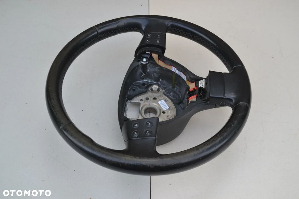 VW PASSAT B6 GOLF V PLUS POLO CADDY JETTA KIEROWNICA TRÓJRAMIENNA MULTIFUNKCJA SKÓRA 3C0419091R - 5