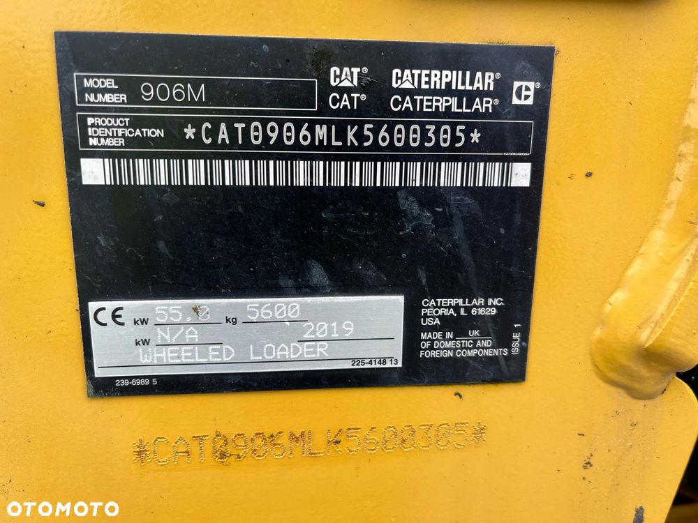 Caterpillar 908M CAT 906 JAK NOWA 1600h rok 2020 - 20