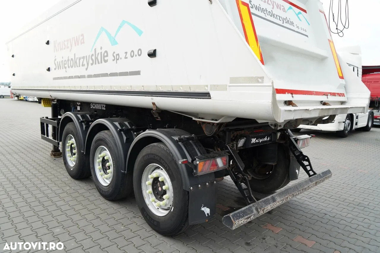 Schmitz Cargobull / BASCULATOR / ALUMINIU / AXE RIDICATIVE / AXE SAF / CONTRACT DE SERVICE POST-SERVICE - 10