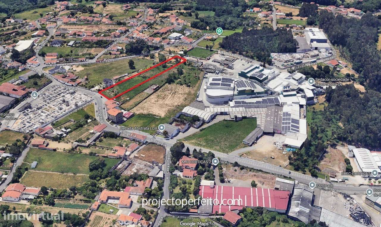 Lote de Terreno  Venda em São Paio de Oleiros,Santa Maria da Feira - Grande imagem: 4/5