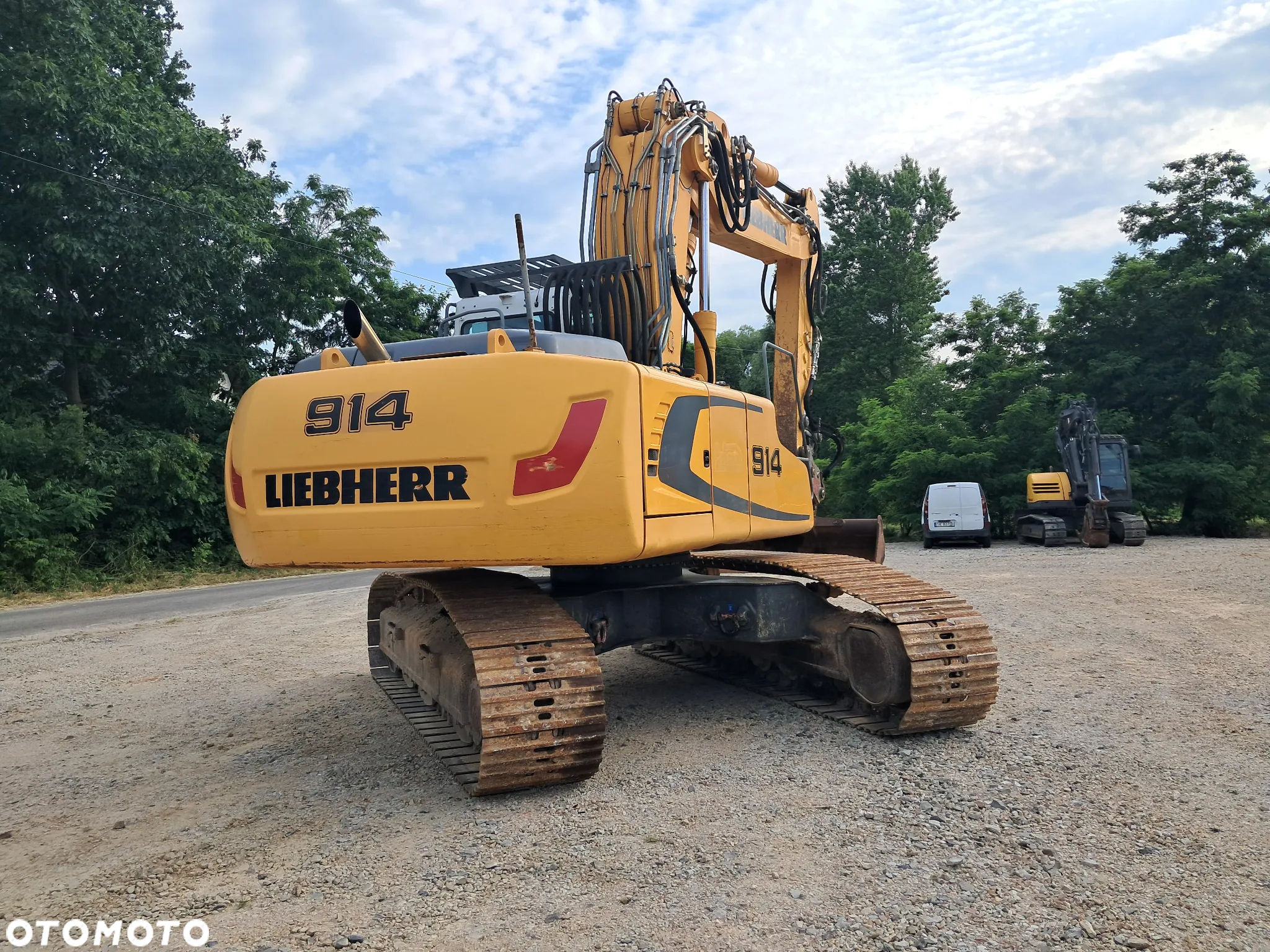 Liebherr R914C   Koparka Gąsienicowa Likufix - 10