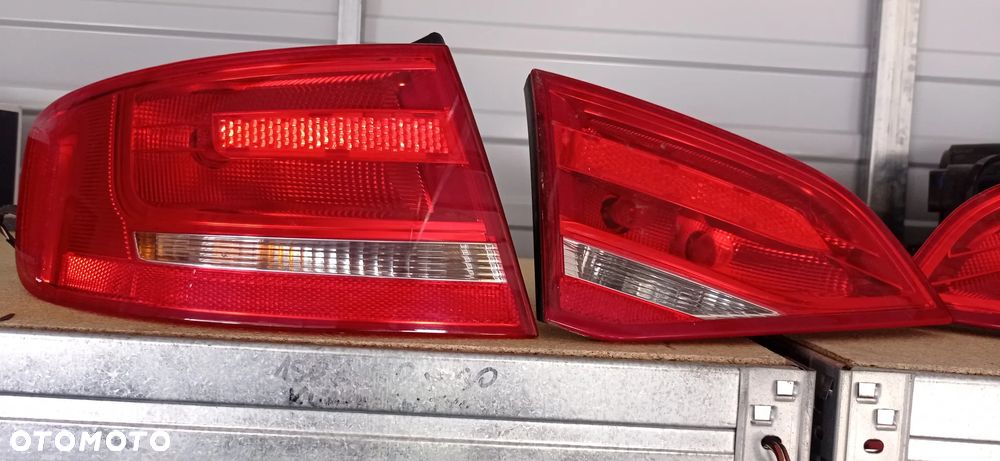 Audi A4 B8 sedan lampa tylna lewa prawa komplet - 3