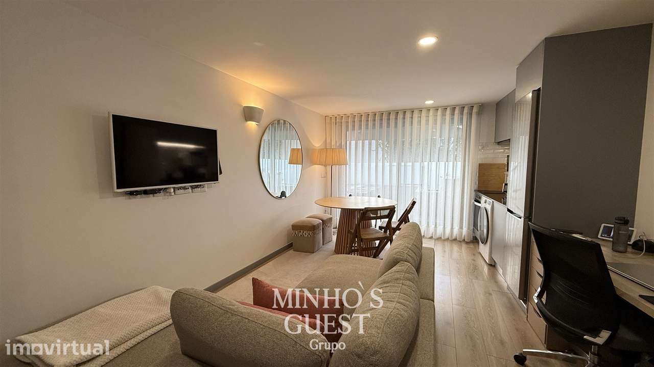 Apartamento T1 c/ terraço e piscina privativa - Centro Histórico de Br - Grande imagem: 3/16