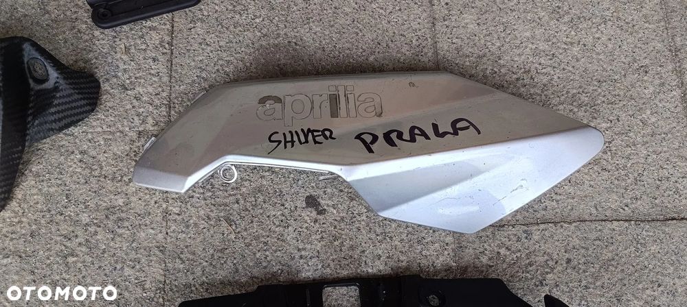 APRILIA SHIVER DORSODURO OWIEWKA OGON LAMPA RĄCZKI PASAŻERA - 16