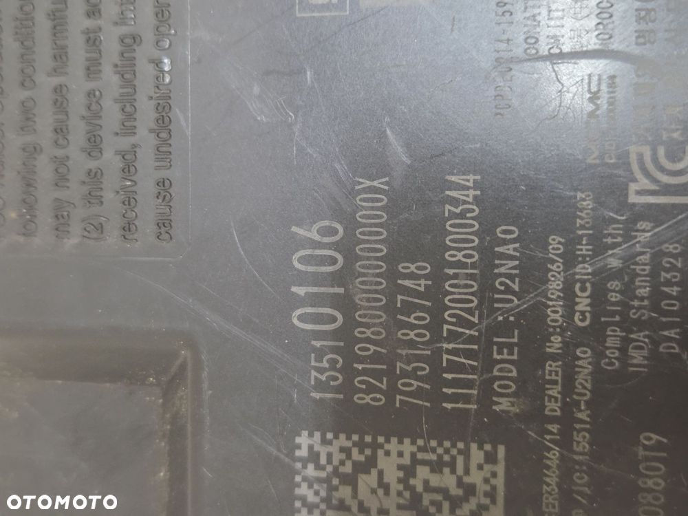MODUŁ KEYLESS KLUCZYKA OPEL INSIGNIA B 13510106 - 8