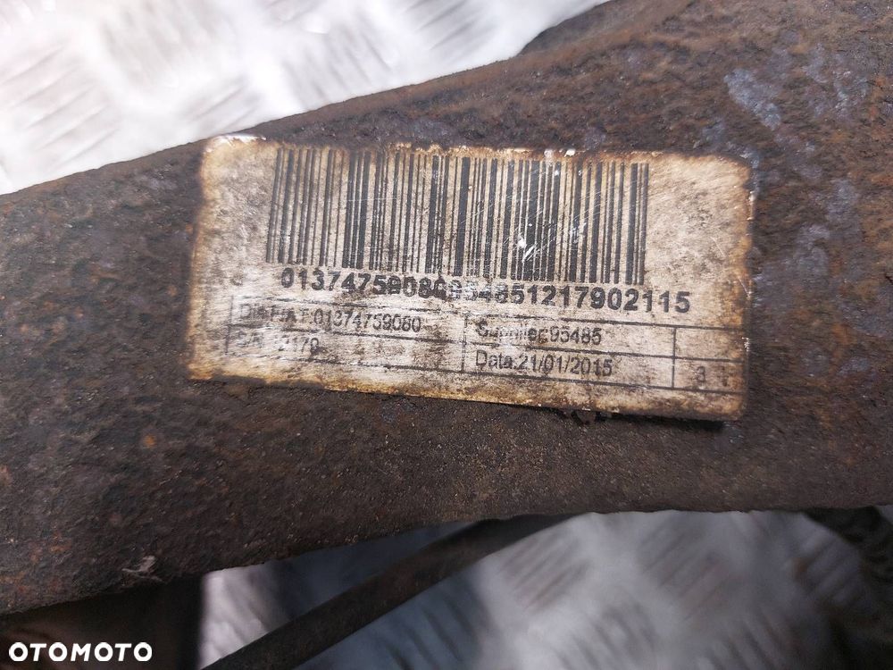 PIASTA ZWROTNICA LEWY PRZÓD FIAT DUCATO III LIFT 01374759080 120861 - 5