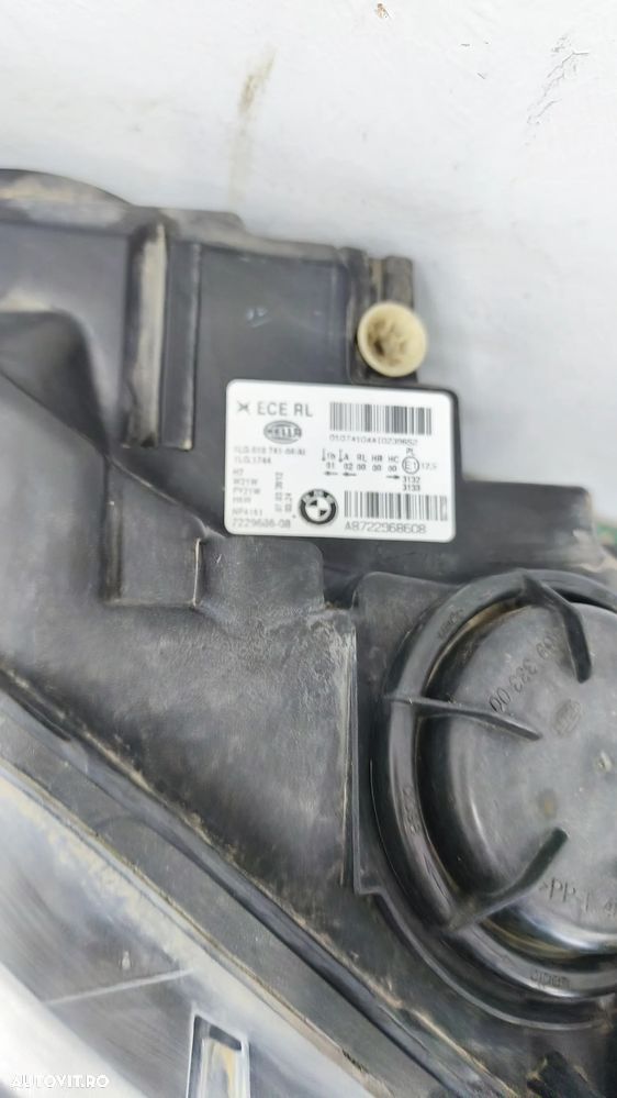 Far drapta  stanga BMW F20 F21 Halogen 7229686  7229685( provine de pe masina volan dreapta) - 6