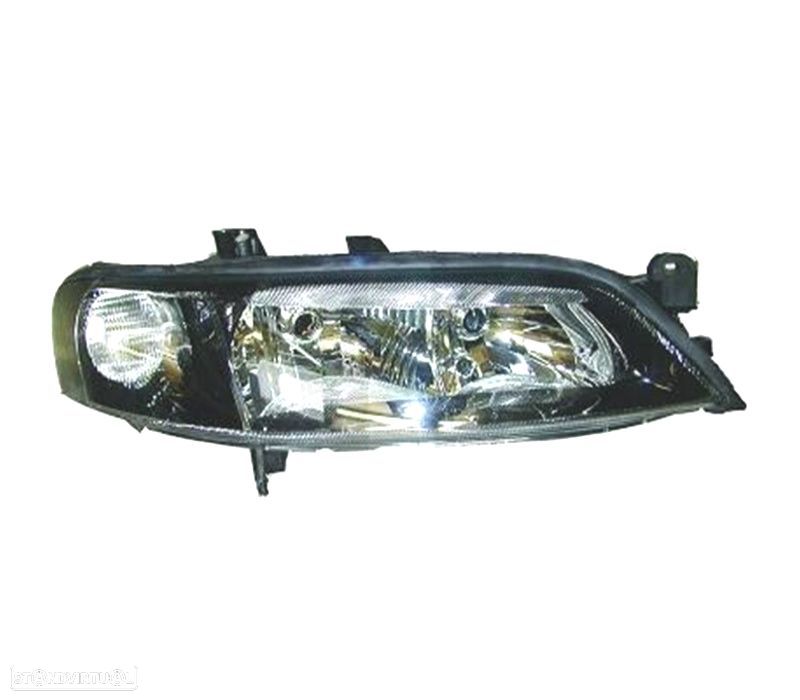 FAROL DIREITO OPEL VECTRA B 99-02 FUNDO PRETO - 1