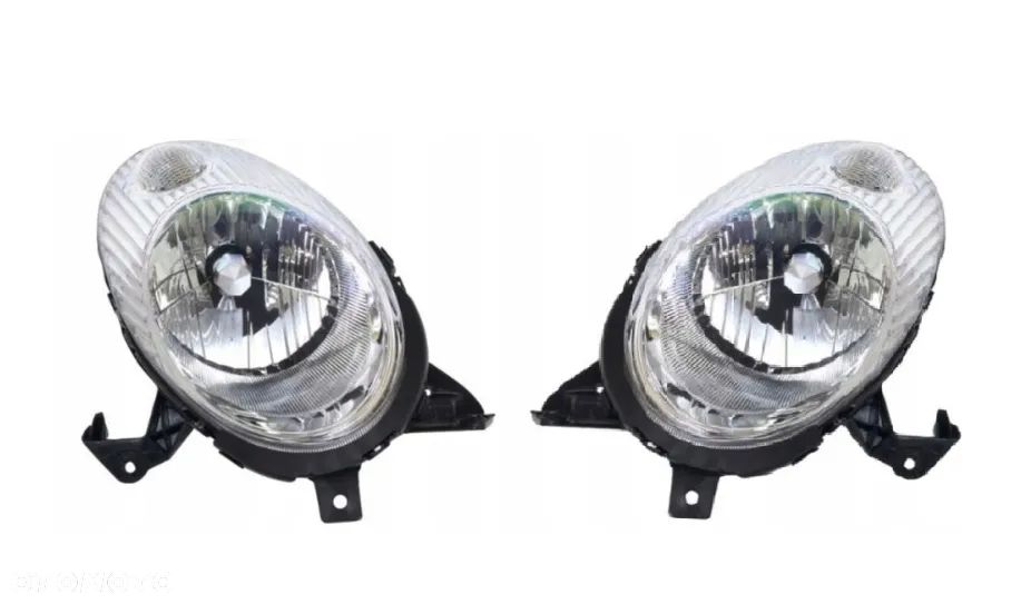NISSAN MICRA K12 REFLEKTORY LAMPA PRZEDNIA PRZÓD LEWA PRAWA NOWA - 1