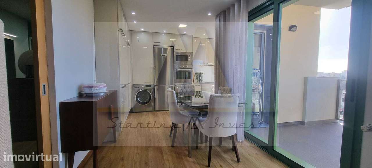 Cobertura Duplex T2 com Terraço e Vista mar, Bairro Norte - Grande imagem: 2/24