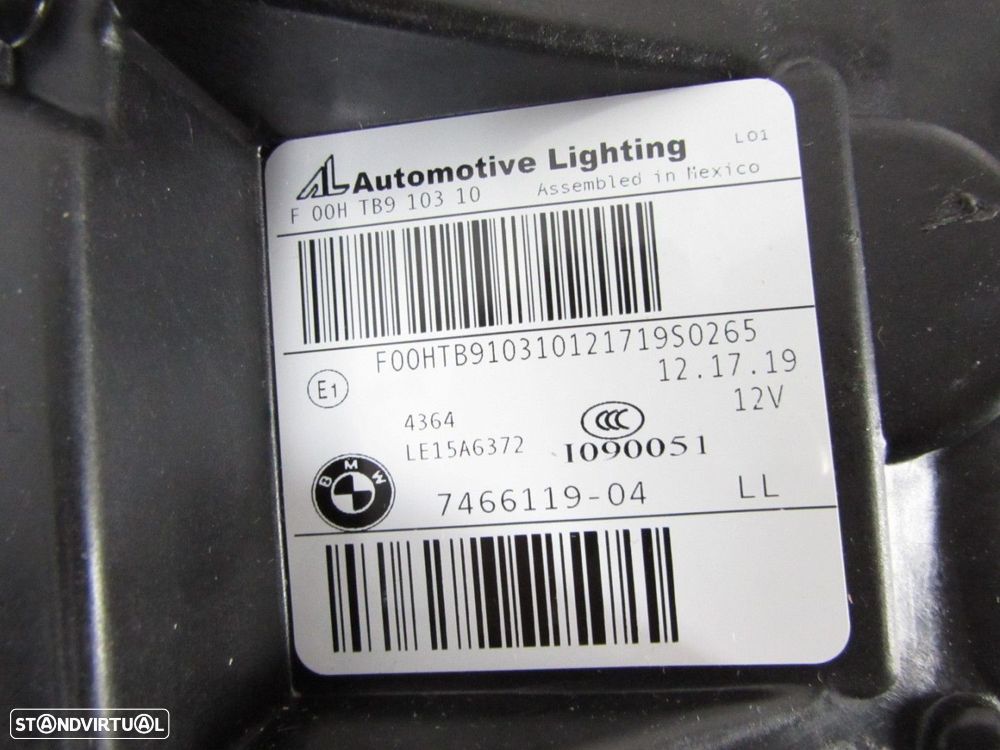 Conjunto de faróis Led Adaptativos Seminovo/ Original BMW X3 (G01)/BMW X4 (G02)/... - 7