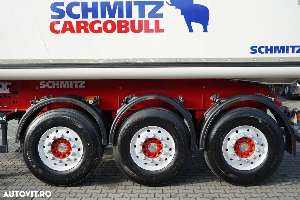 Schmitz Cargobull BASCĂ SCHMITZ 25 m3 / ALUMINIU / AXĂ RIDICATĂ / JANTE DIN ALIAJ - 18