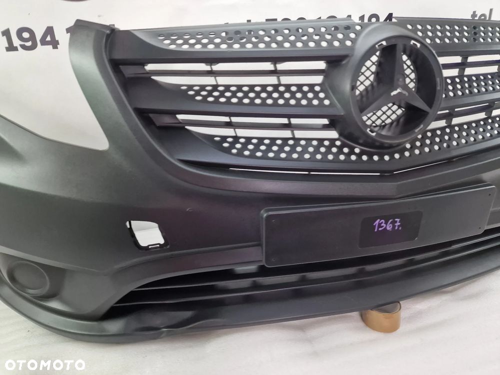 MERCEDES VITO W447 14- ZDERZAK PRZEDNI PRZÓD , NR A4478800470 / A4478801000 , NR AUKCJI NZ1367 - 14